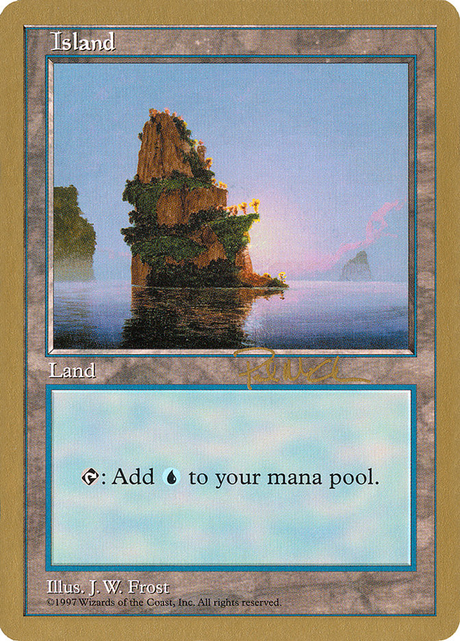 Island (pm435) (Paul McCabe) [World Championship Decks 1997] | Card Citadel