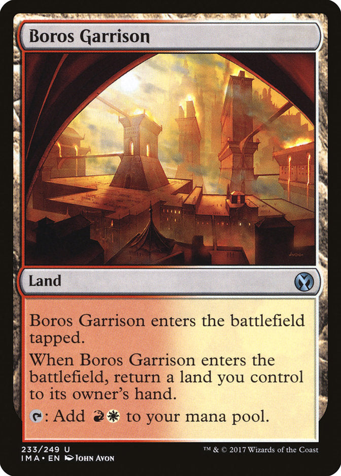 Boros Garrison [Iconic Masters] | Card Citadel