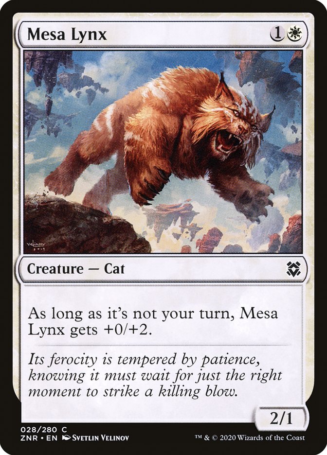 Mesa Lynx [Zendikar Rising] | Card Citadel