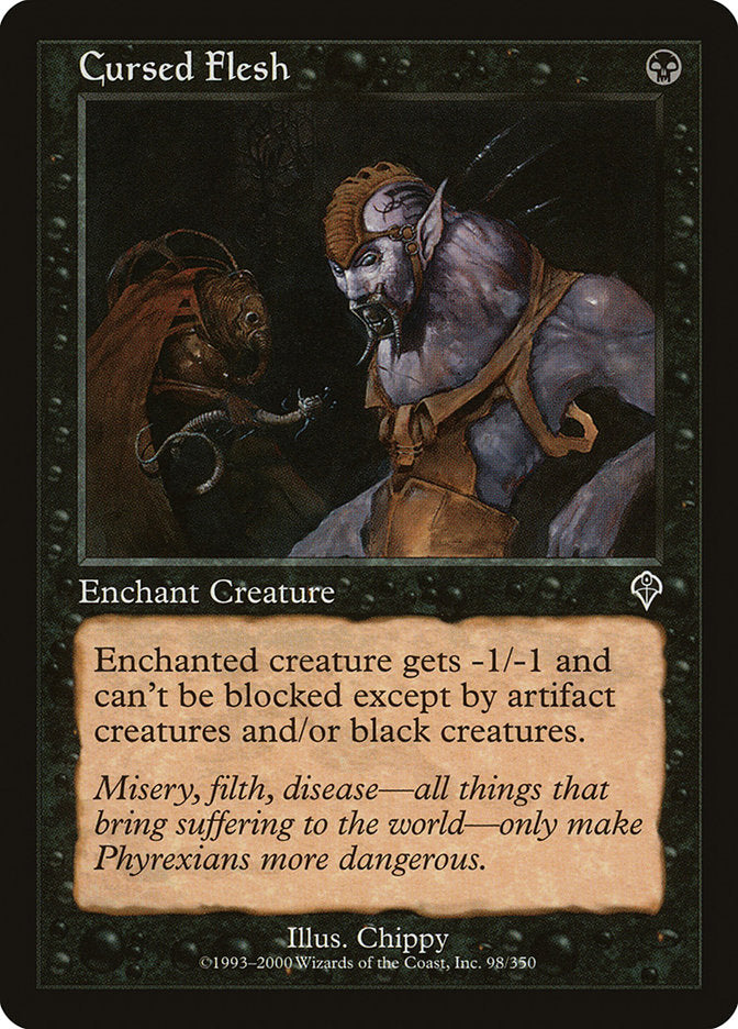 Cursed Flesh [Invasion] | Card Citadel