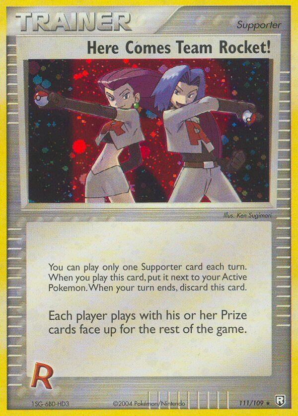 Here Comes Team Rocket! (111/109) [EX: Team Rocket Returns] | Card Citadel