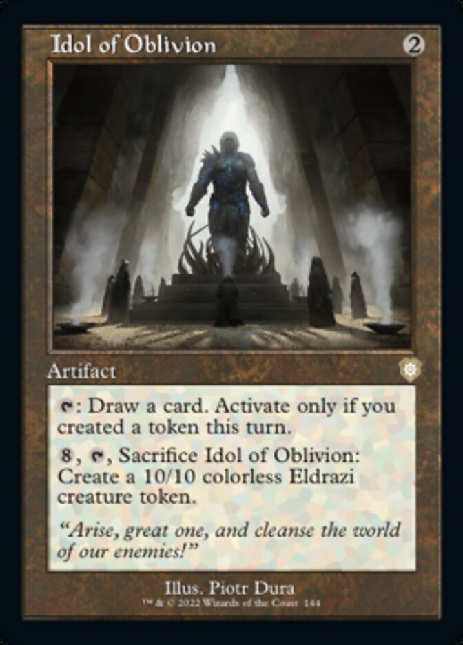 Idol of Oblivion (Retro) [The Brothers' War Commander] | Card Citadel