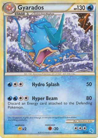 Gyarados (20/30) [HeartGold & SoulSilver: Trainer Kit - Gyarados] | Card Citadel