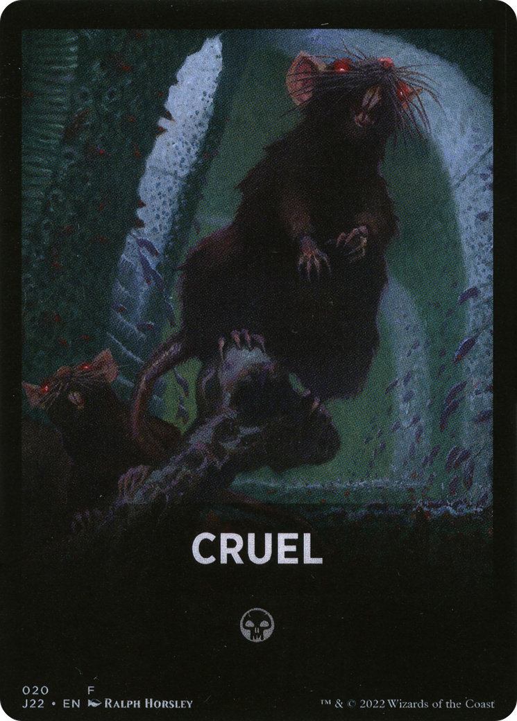 Cruel Theme Card [Jumpstart 2022 Front Cards] | Card Citadel