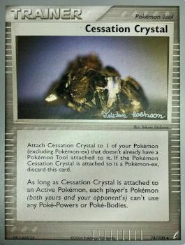 Cessation Crystal (74/100) (Intimidation - Tristan Robinson) [World Championships 2008] | Card Citadel