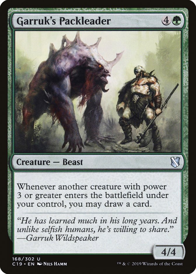 Garruk's Packleader [Commander 2019] | Card Citadel