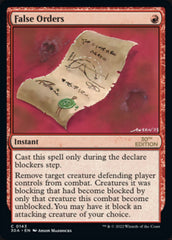 False Orders [30th Anniversary Edition] | Card Citadel