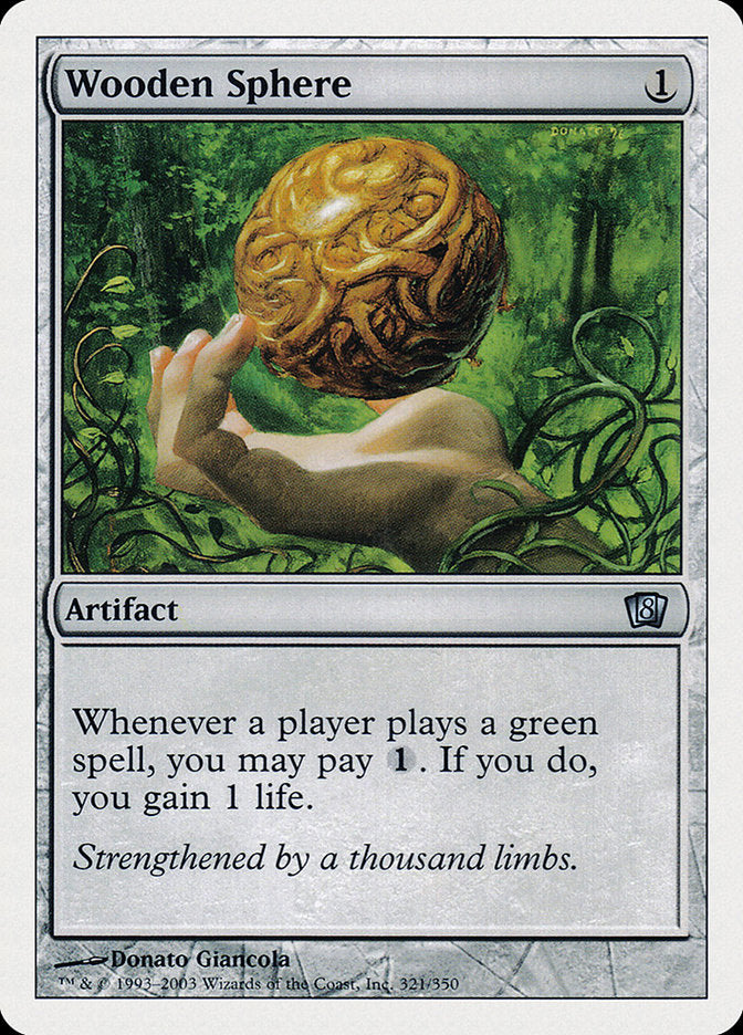 Wooden Sphere [Eighth Edition] | Card Citadel