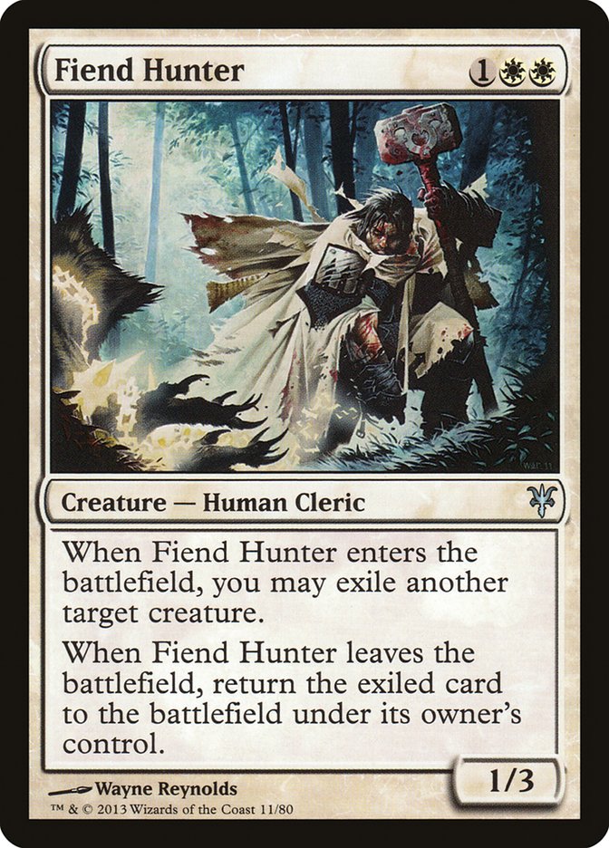 Fiend Hunter [Duel Decks: Sorin vs. Tibalt] | Card Citadel