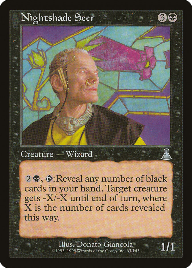 Nightshade Seer [Urza's Destiny] | Card Citadel