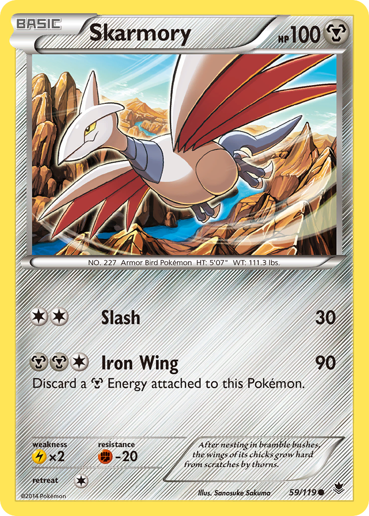 Skarmory (59/119) [XY: Phantom Forces] | Card Citadel