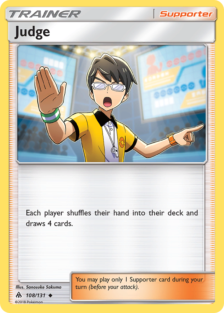 Judge (108/131) [Sun & Moon: Forbidden Light] | Card Citadel