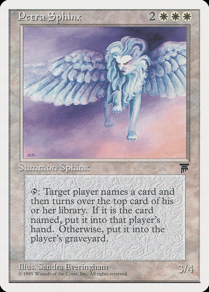 Petra Sphinx [Chronicles] | Card Citadel