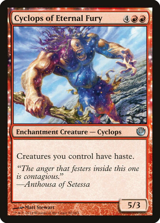 Cyclops of Eternal Fury [Journey into Nyx] | Card Citadel