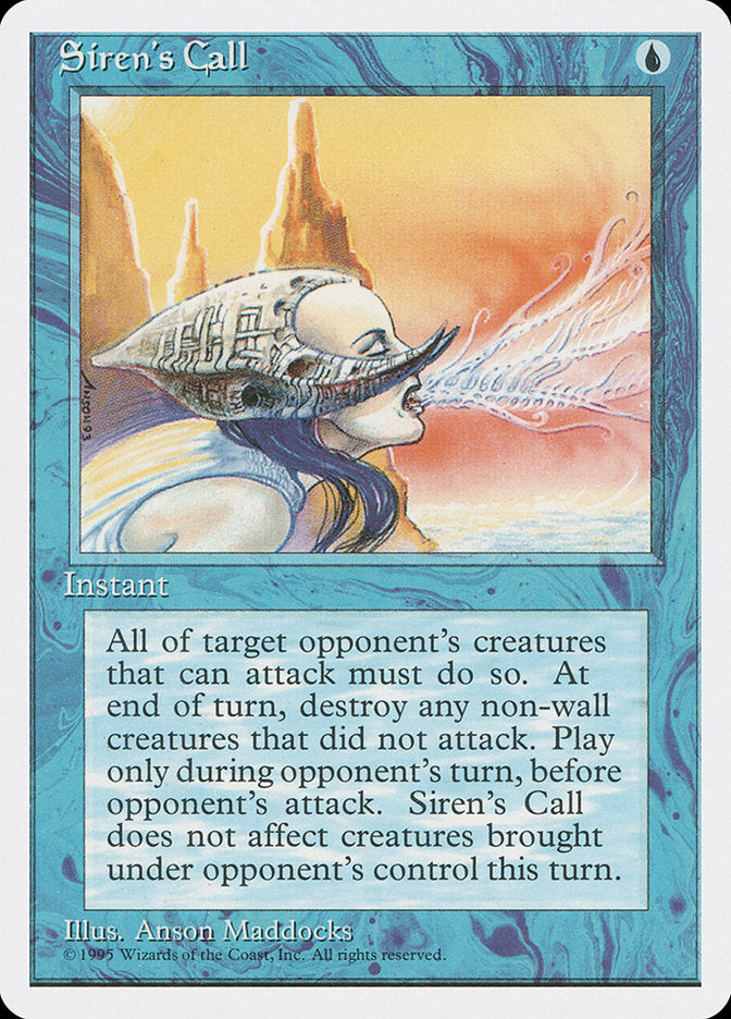 Siren's Call [Fourth Edition] | Card Citadel