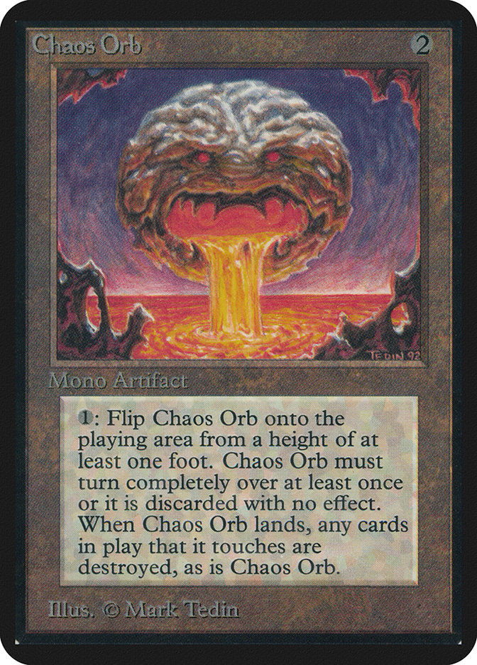 Chaos Orb [Limited Edition Alpha] | Card Citadel