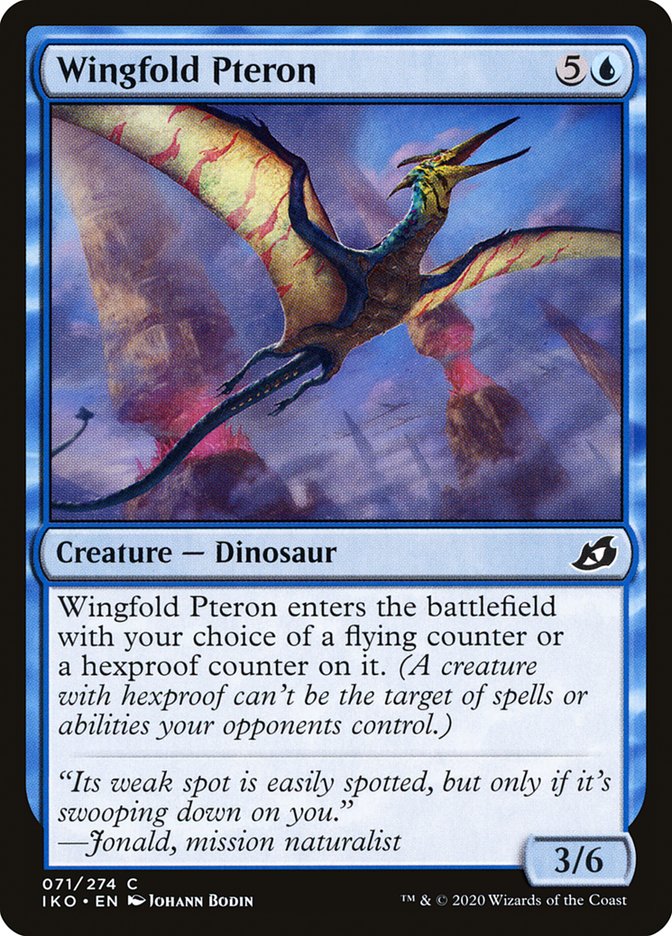 Wingfold Pteron [Ikoria: Lair of Behemoths] | Card Citadel