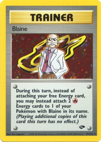 Blaine (17/132) [Gym Challenge Unlimited] | Card Citadel