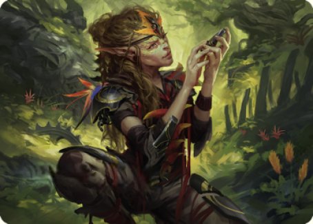 Meria, Scholar of Antiquity Art Card [Dominaria United Art Series] | Card Citadel