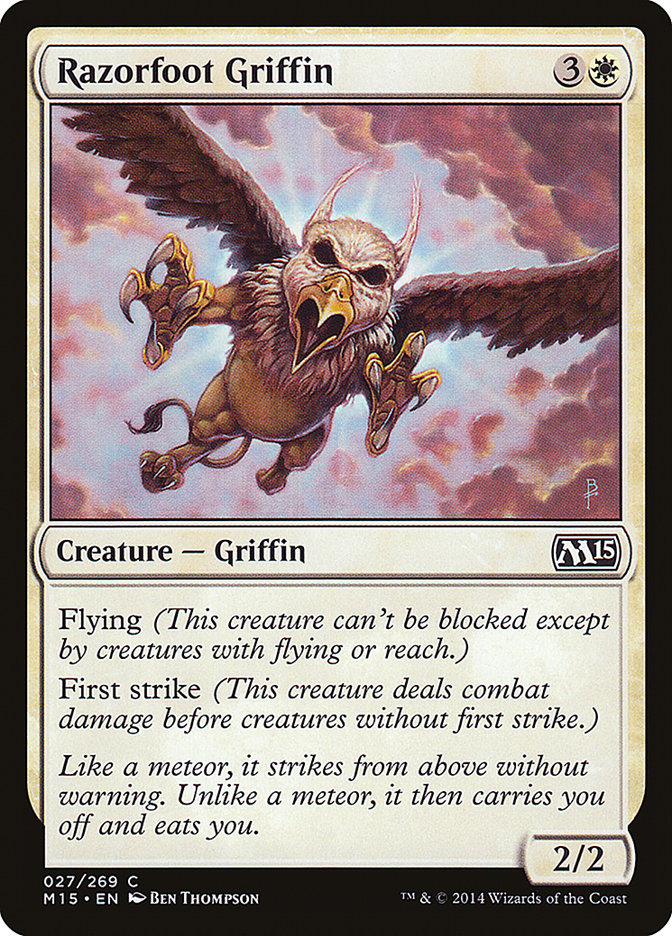 Razorfoot Griffin [Magic 2015] | Card Citadel