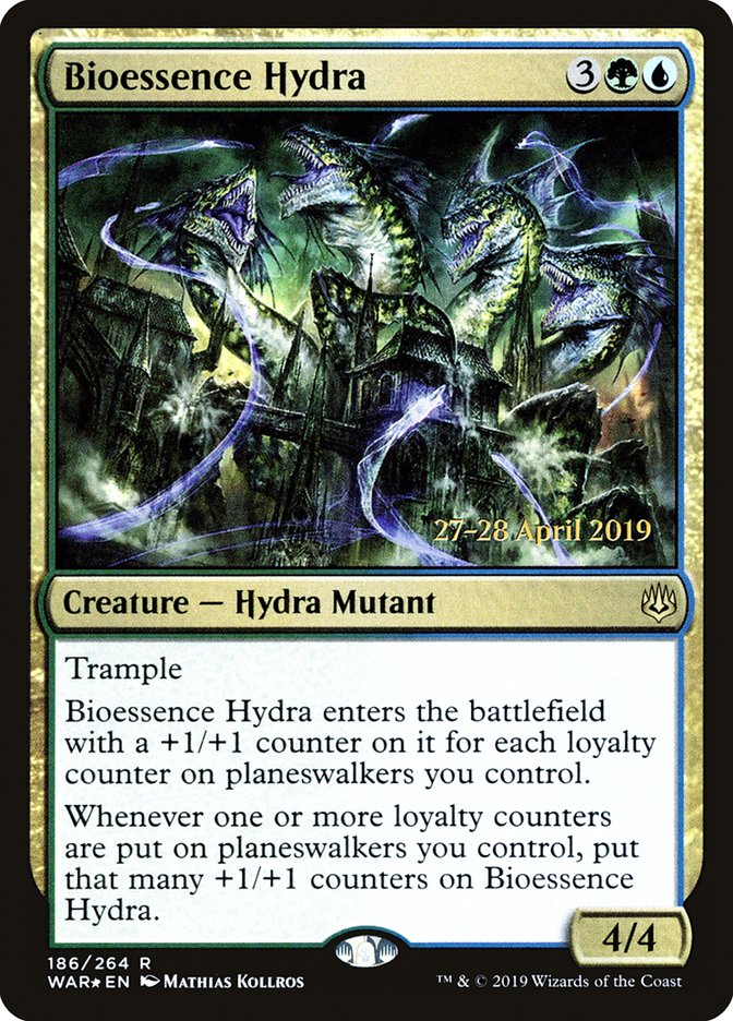 Bioessence Hydra  [War of the Spark Prerelease Promos] | Card Citadel