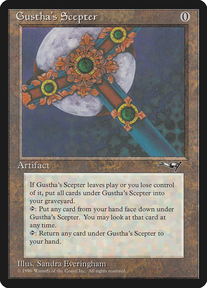 Gustha's Scepter [Alliances] | Card Citadel