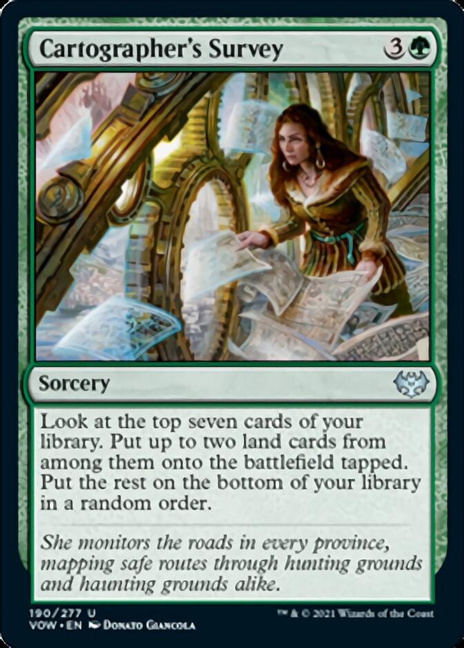 Cartographer's Survey [Innistrad: Crimson Vow] | Card Citadel