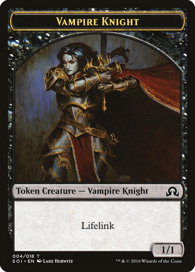 Vampire Knight [Shadows over Innistrad Tokens] | Card Citadel