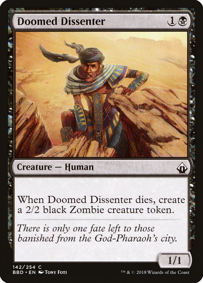 Doomed Dissenter [Battlebond] | Card Citadel