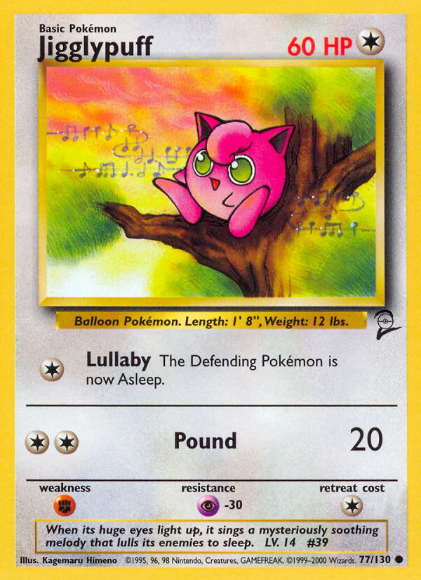 Jigglypuff (77/130) [Base Set 2] | Card Citadel