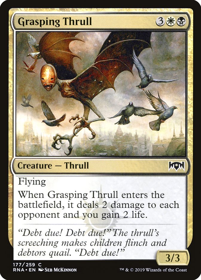 Grasping Thrull [Ravnica Allegiance] | Card Citadel