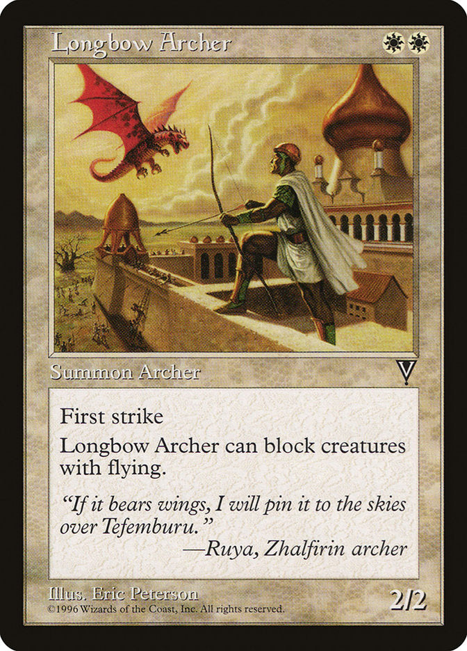 Longbow Archer [Visions] | Card Citadel