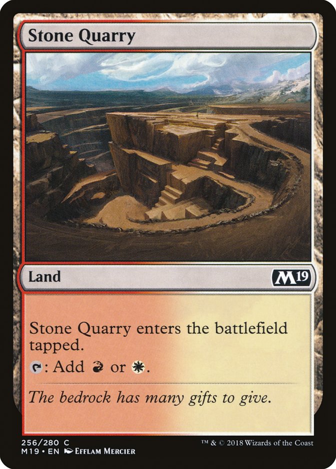 Stone Quarry [Core Set 2019] | Card Citadel