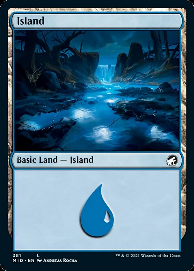 Island (381) [Innistrad: Midnight Hunt] | Card Citadel