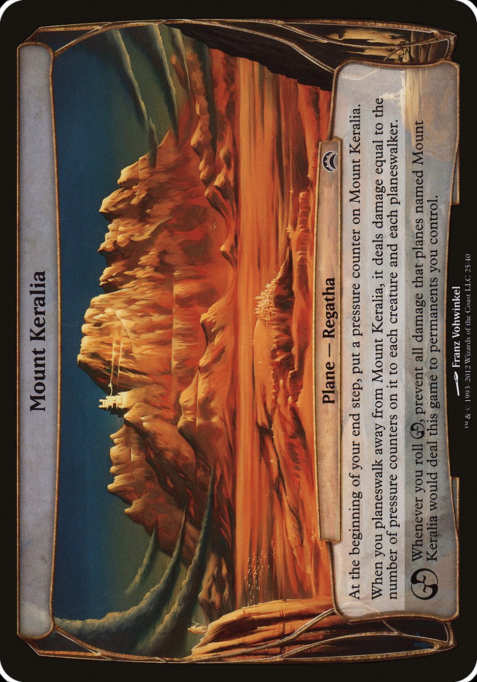 Mount Keralia [Planechase 2012 Planes] | Card Citadel