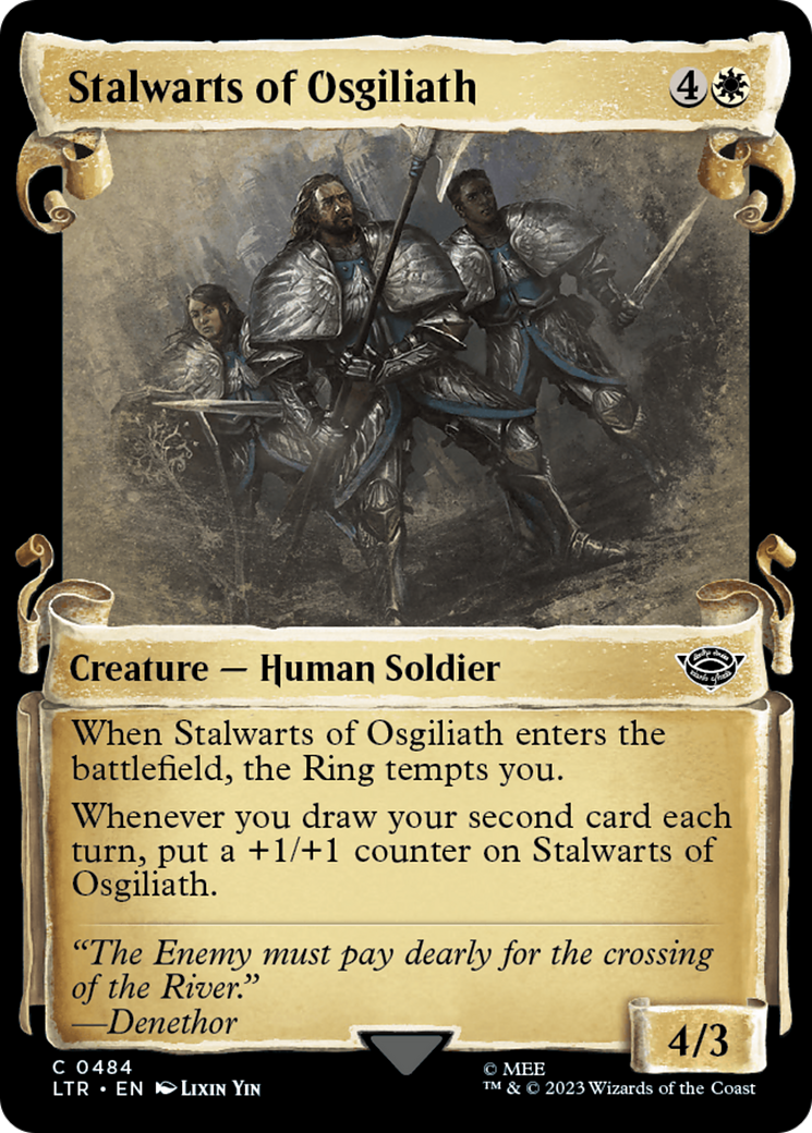 Stalwarts of Osgiliath [The Lord of the Rings: Tales of Middle-Earth Showcase Scrolls] | Card Citadel