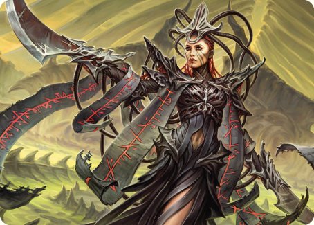 Testament Bearer Art Card [Phyrexia: All Will Be One Art Series] | Card Citadel