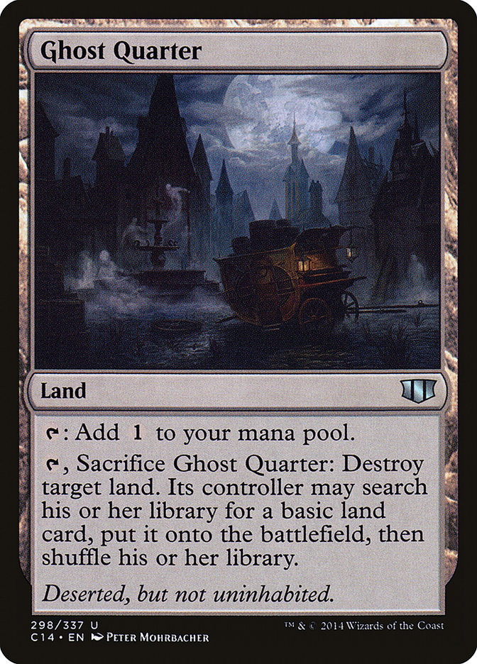 Ghost Quarter [Commander 2014] | Card Citadel