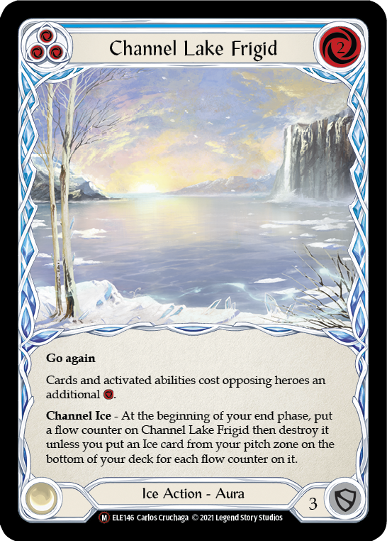 Channel Lake Frigid [U-ELE146] Unlimited Normal | Card Citadel