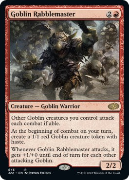 Goblin Rabblemaster [Jumpstart 2022] | Card Citadel