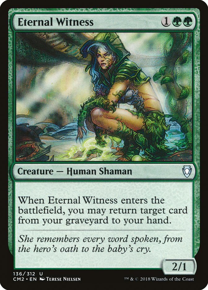 Eternal Witness [Commander Anthology Volume II] | Card Citadel