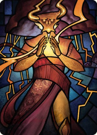 Najal, the Storm Runner Art Card [Dominaria United Art Series] | Card Citadel