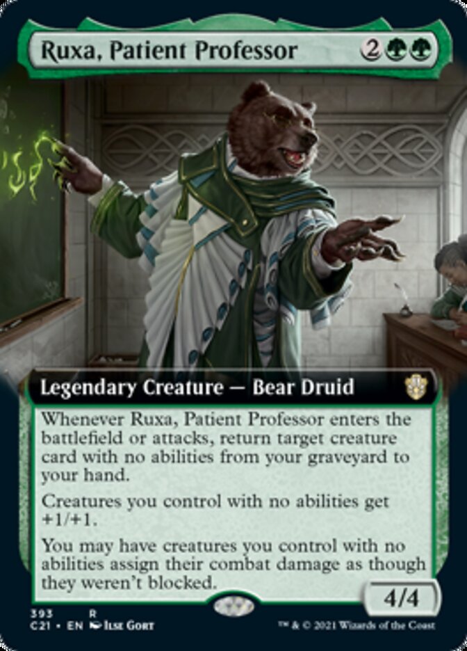 Ruxa, Patient Professor (Extended) [Commander 2021] | Card Citadel