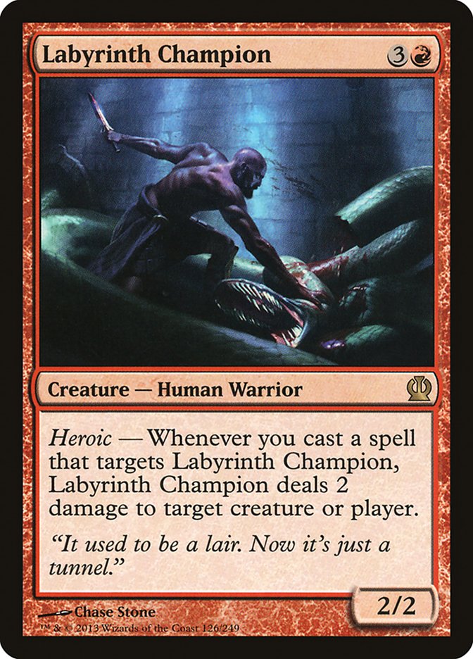 Labyrinth Champion [Theros] | Card Citadel