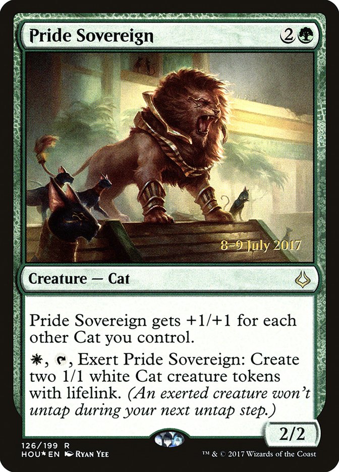 Pride Sovereign [Hour of Devastation Promos] | Card Citadel