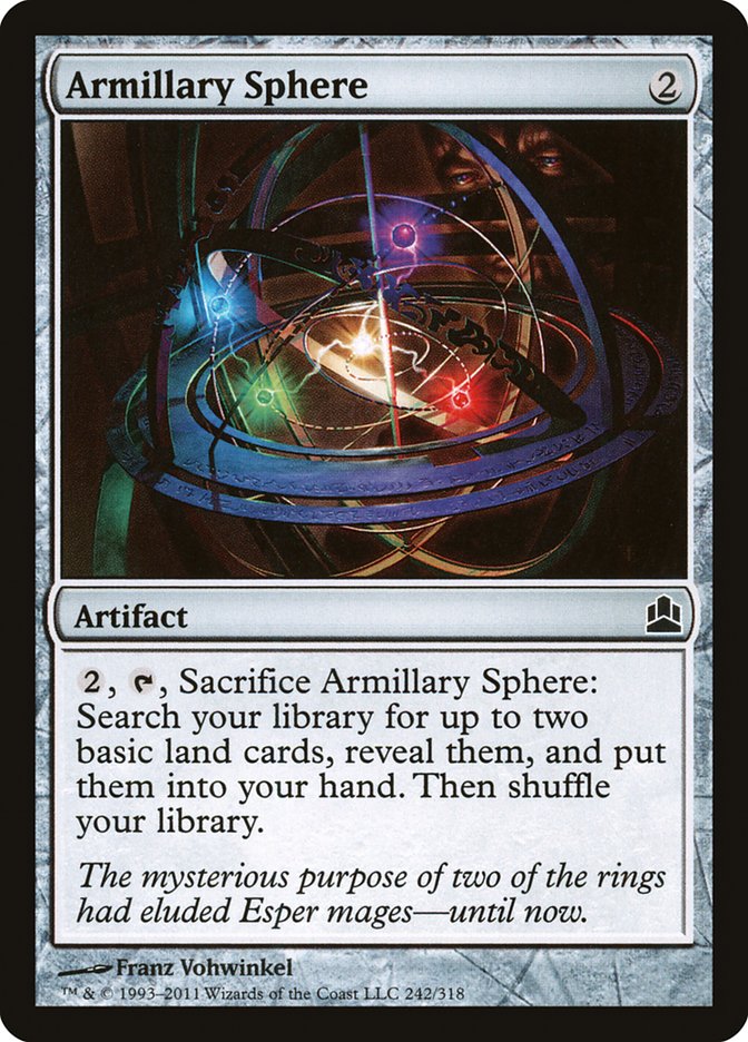 Armillary Sphere [Commander 2011] | Card Citadel