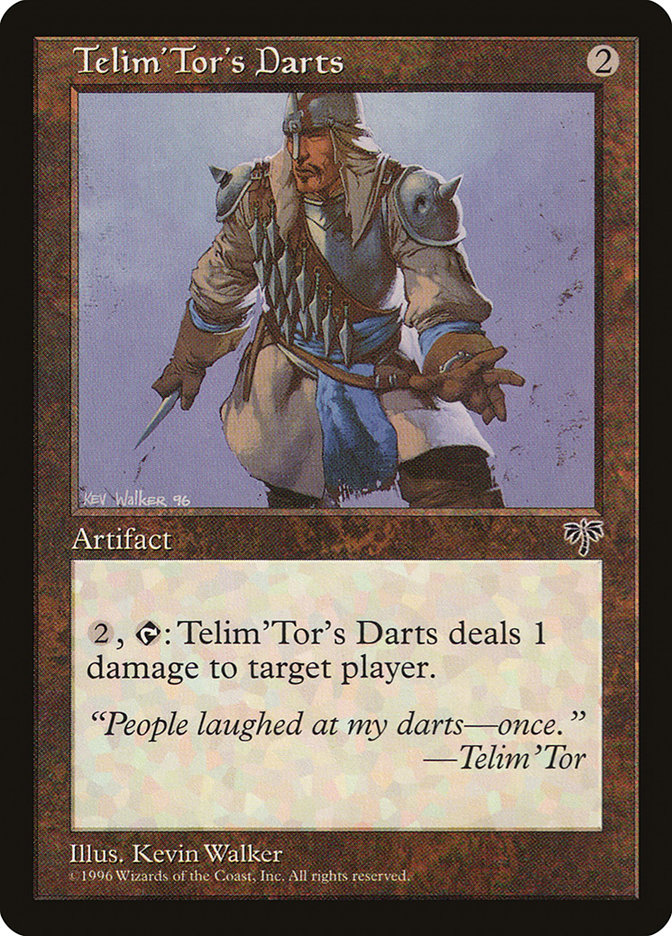 Telim'Tor's Darts [Mirage] | Card Citadel