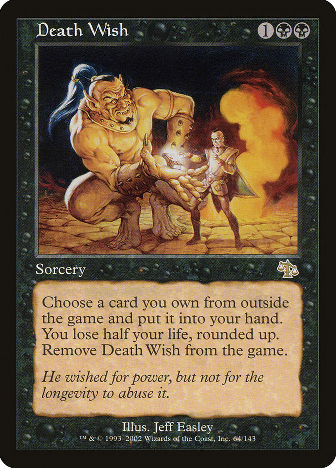 Death Wish [Judgment] | Card Citadel