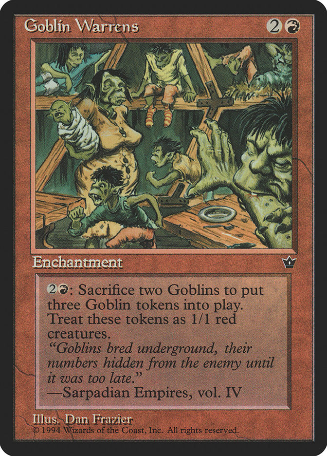 Goblin Warrens [Fallen Empires] | Card Citadel