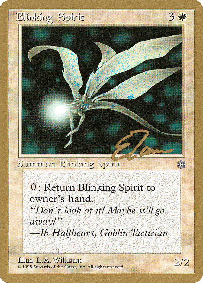 Blinking Spirit (Eric Tam) [Pro Tour Collector Set] | Card Citadel